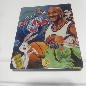 Space Jam Collectible Tin Box Blu-Ray DVD & Code